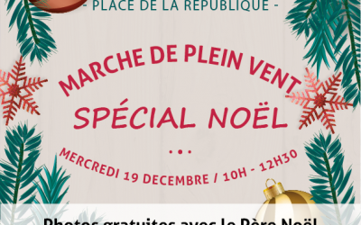 #Noël au marché de plein vent