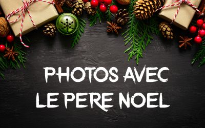 #Photos avec le Père Noël disponibles