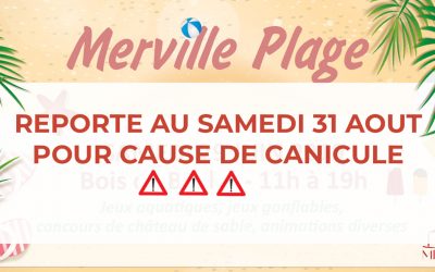 #Merville plage reporté