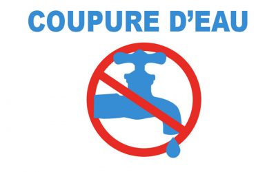 #Coupure d’eau