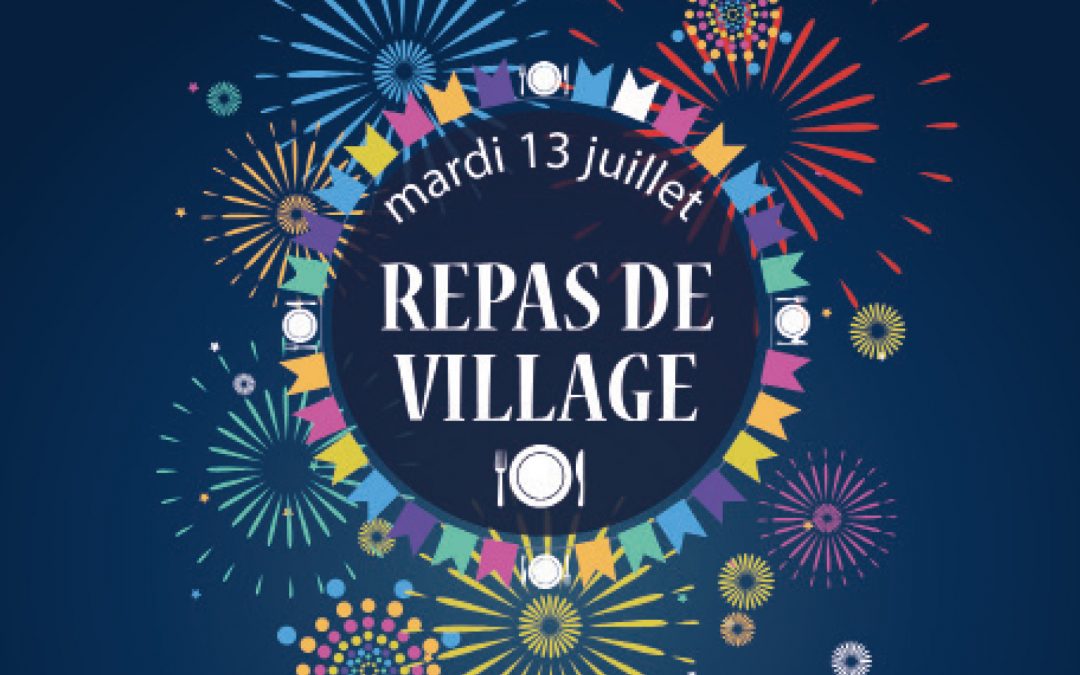 #Repas de village – circulation et sationnement