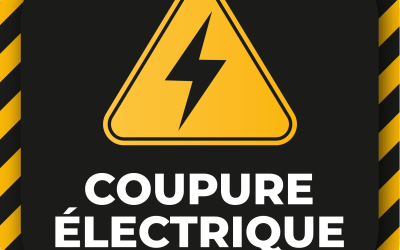 #Coupure électrique