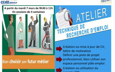 #Ateliers recherche d’emploi