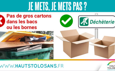 #Que faire des gros cartons?