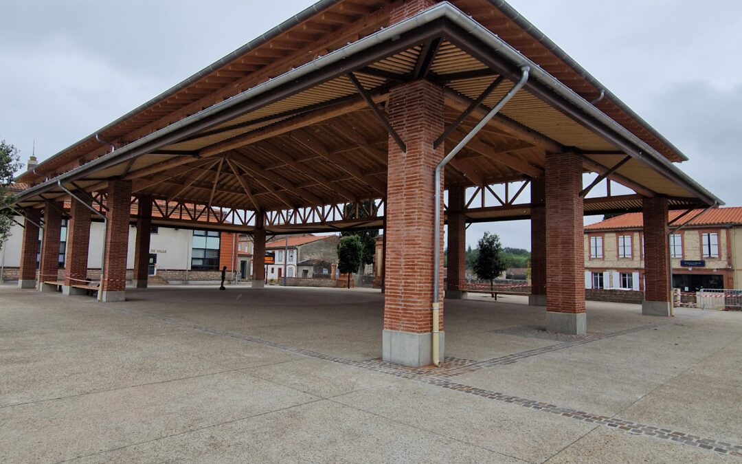 #La halle est ouverte
