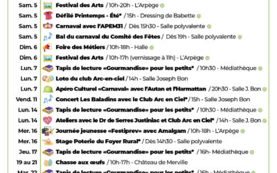 #Agenda des Mervillois