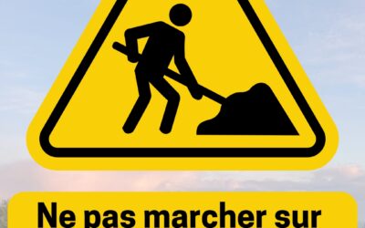 # Accès interdit – Travaux en cours